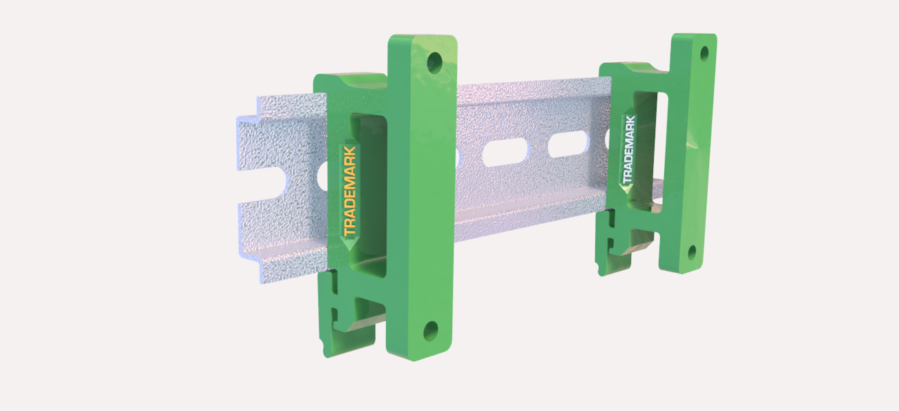 STL file DIN RAIL 7.5MM adapter V2・3D printing template to download・Cults